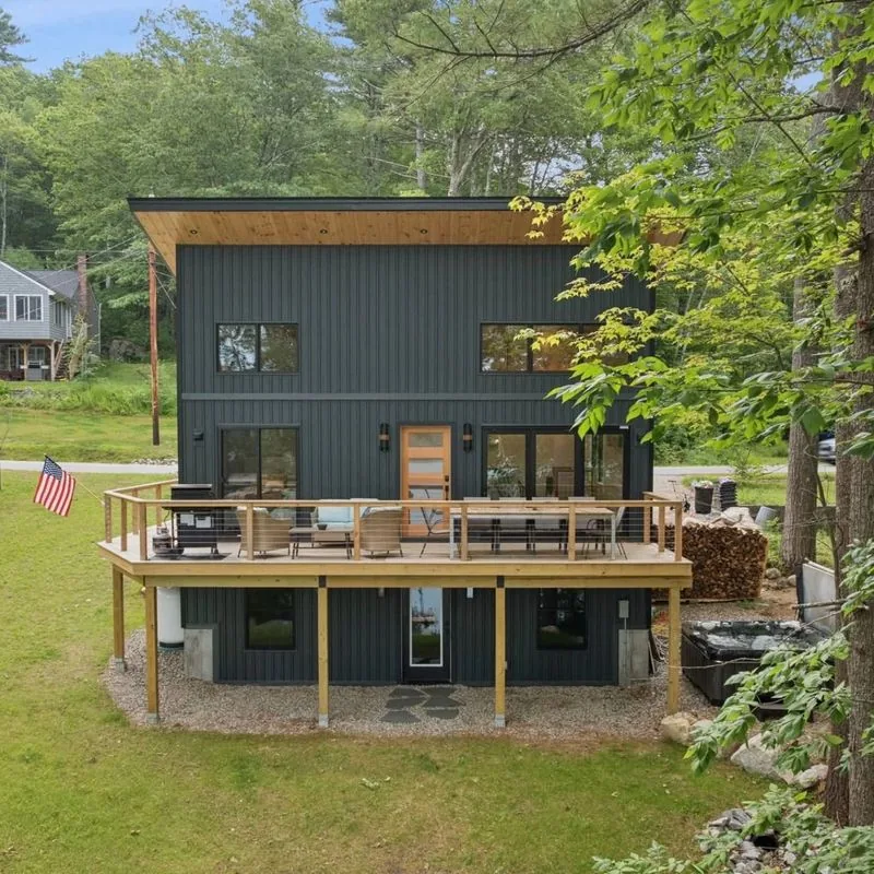 Cabin built-in furniture detail