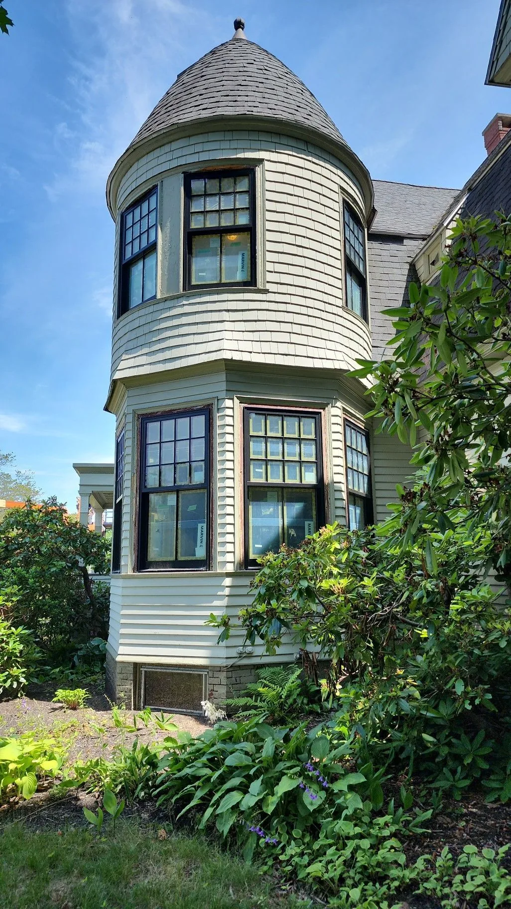 Victorian turret house